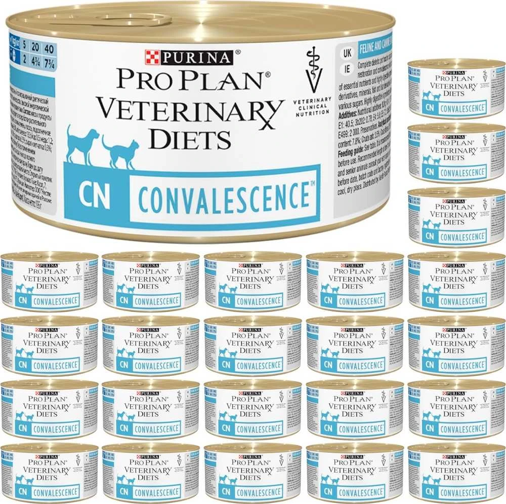 Purina Nestle Gyvūnų Maistas - PURINA Pro Plan veterinarinės dietos CN reabilitacijos drėgnas kačių ir šunų maistas 195g