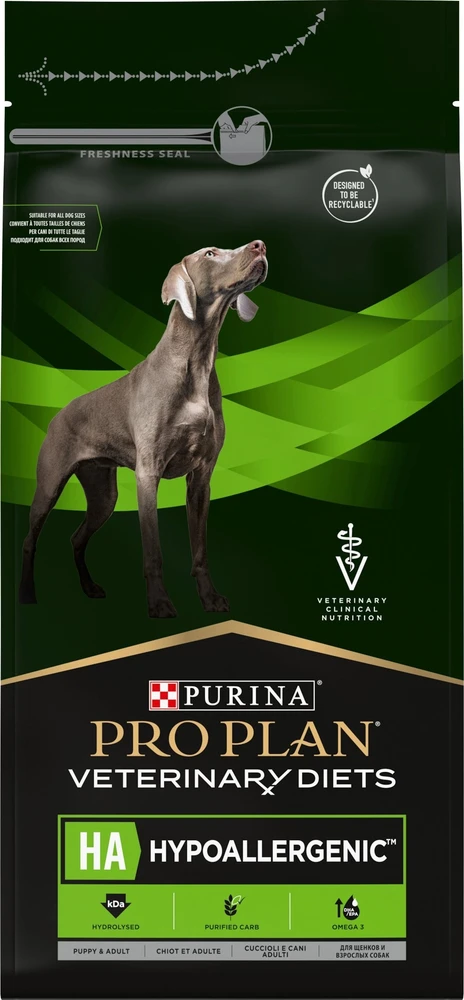 Purina Nestle Sausas Šunų Maistas - PURINA Pro Plan Veterinary Diets Canine Hypoallergenic 1,3kg