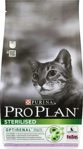 Purina Pro Plan Sterilised Cat kalakutiena 1.5kg pašaras sterilizuotoms katėms