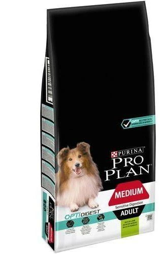 Purina Pro Plan OPTIDIGEST Sensitive Digestion Medium Adult Dog ėriena 14 kg, suaugusių vidutinių veislių, jautrią virškinimo sistemą turinčių šunų sausas pašaras su ėriena 12366972