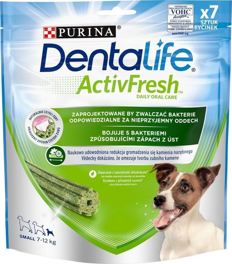 Purina Nestle Šunų Skanėstai - Purina Dentalife Active Fresh Small, 115g