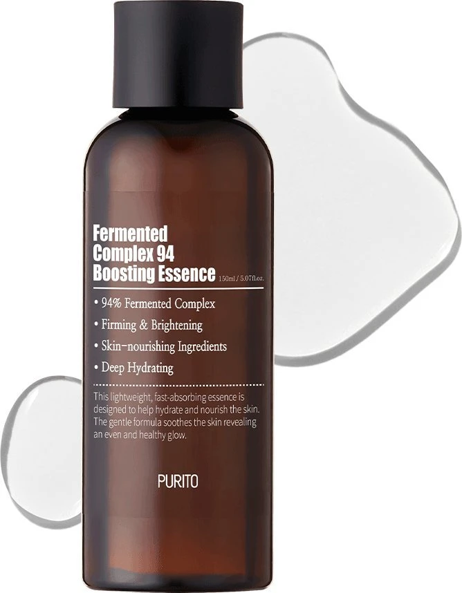 Purito Seoul Fermented Complex 94 Boosting Essence odos barjerą stiprinanti veido esencija, 150 ml