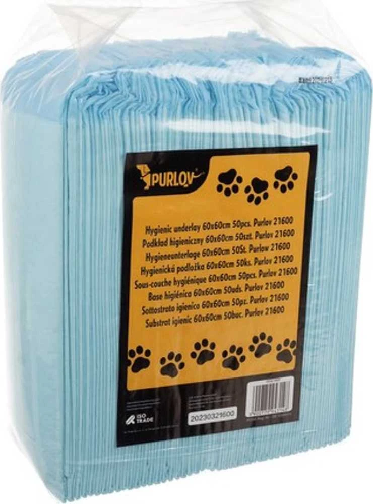 Higieninis įklotas 60x60cm 50 vnt Purlov 21600