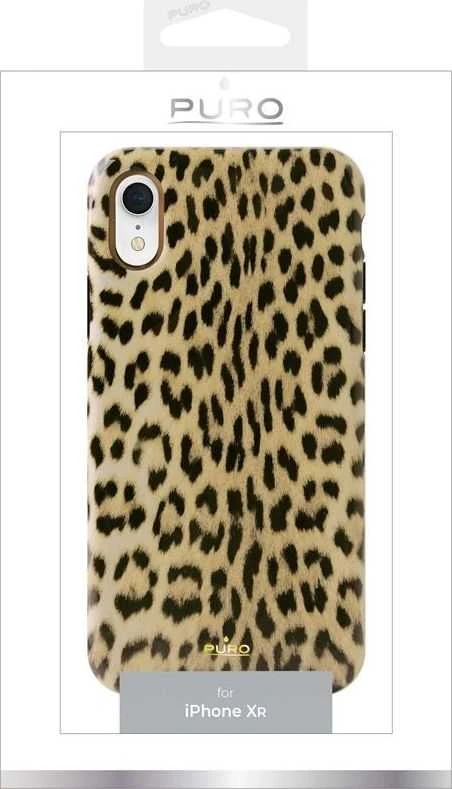 PURO Glam Leopard Cover - dėklas skirtas Apple iPhone XR Leo 1