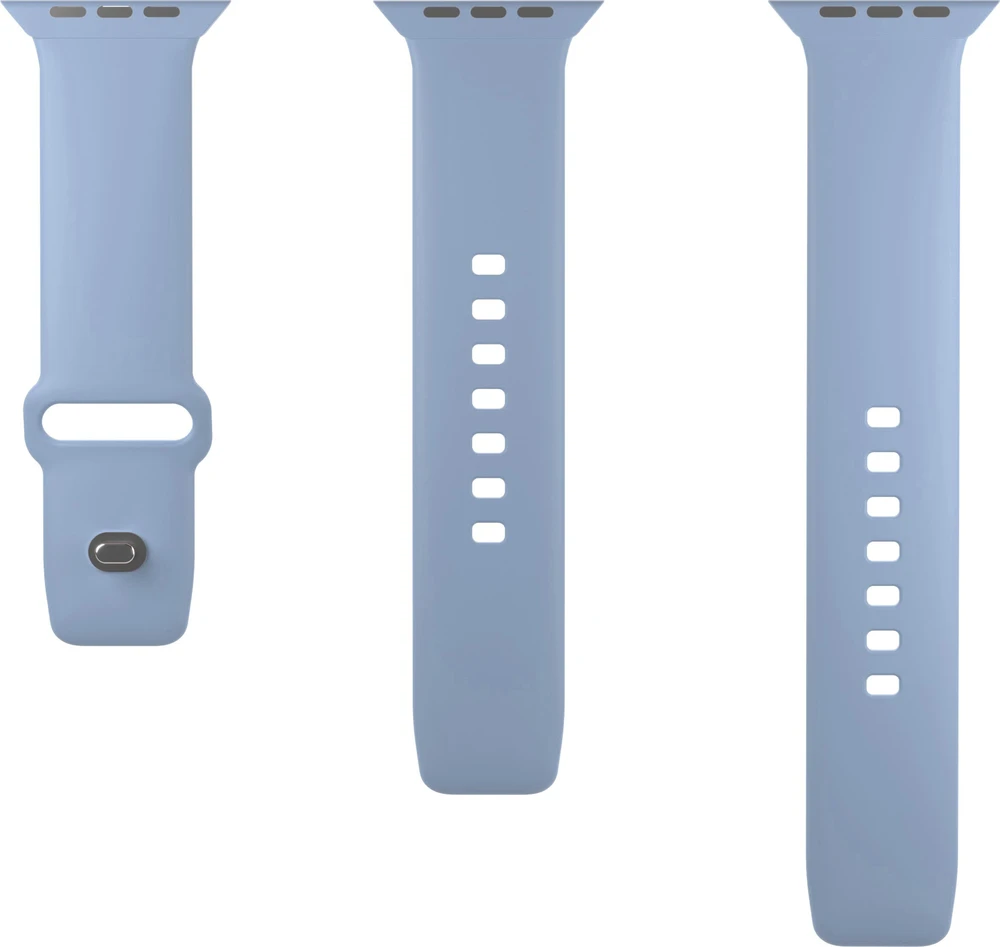 Puro „ICON” silikoninė apyrankė Apple Watch 42–44–45-49mm, light mėlynos spalvos