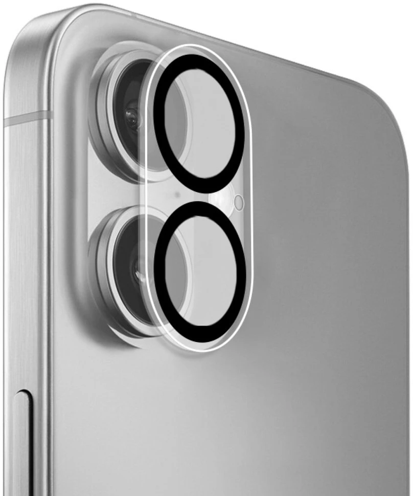 Puro Camera Standard Apsauginis stiklas skirtas Apple iPhone 17 / Apple iPhone 16 skirtas Camera Island and Lenses