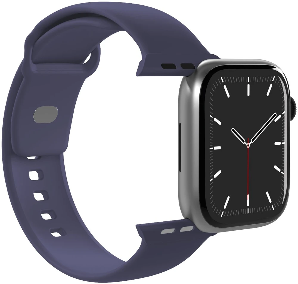 Puro „Icon“ dirželis, skirtas „Apple Watch“ 44/45/46/49 mm – tamsiai mėlyna Mėlyna