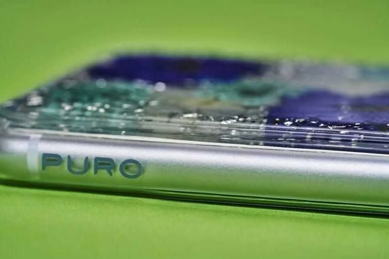 PURO Glam Hippie Chic Cover - dėklas skirtas Apple iPhone XR real žalias flower petals
