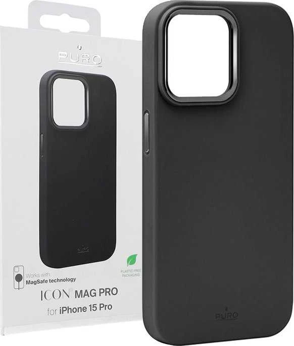 SBS Dėklas PURO iPhone 15 Pro / PUIPC15P61ICONMPBLK