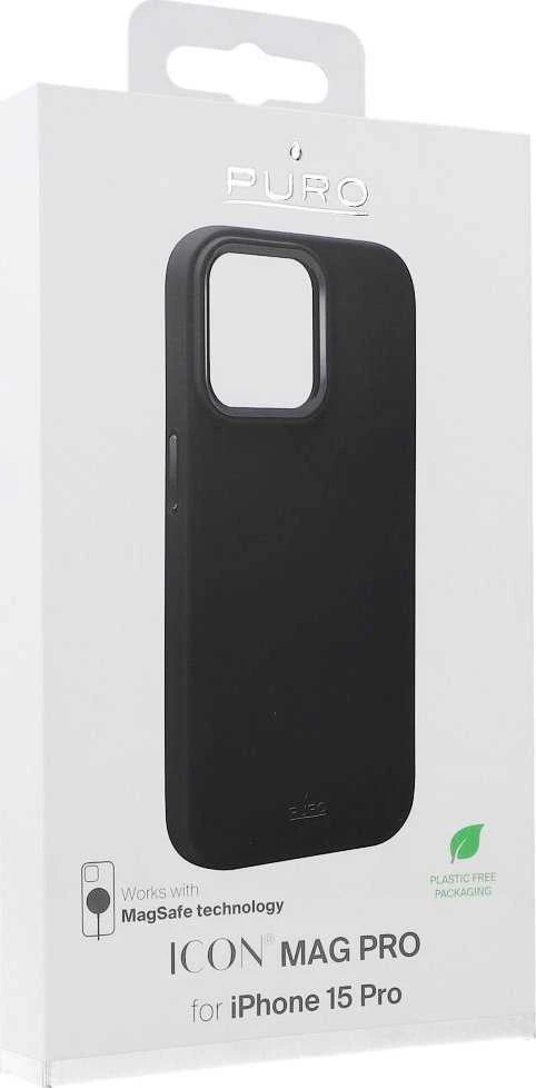 SBS Dėklas PURO iPhone 15 Pro / PUIPC15P61ICONMPBLK