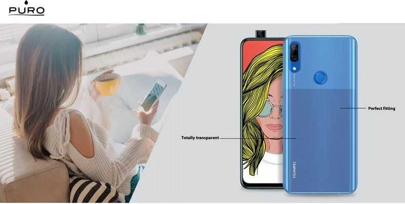 PURO 0.3 Nude - dėklas skirtas Huawei P Smart Z transparent