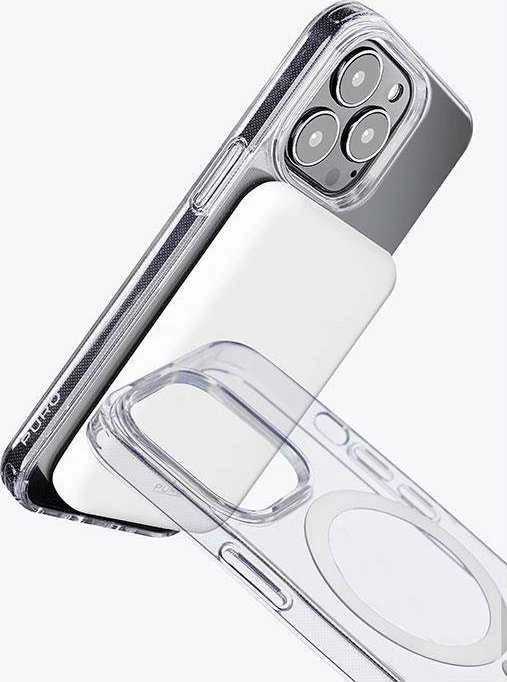 SBS Dėklas PURO skirtas iPhone 14 Pro Max, magsafe, permatomas / IPC14P61LITEMAGTR