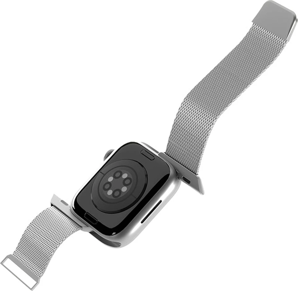 Puro ‘MILANESE’ apyrankė Apple Watch 42-44-45-49m, argento
