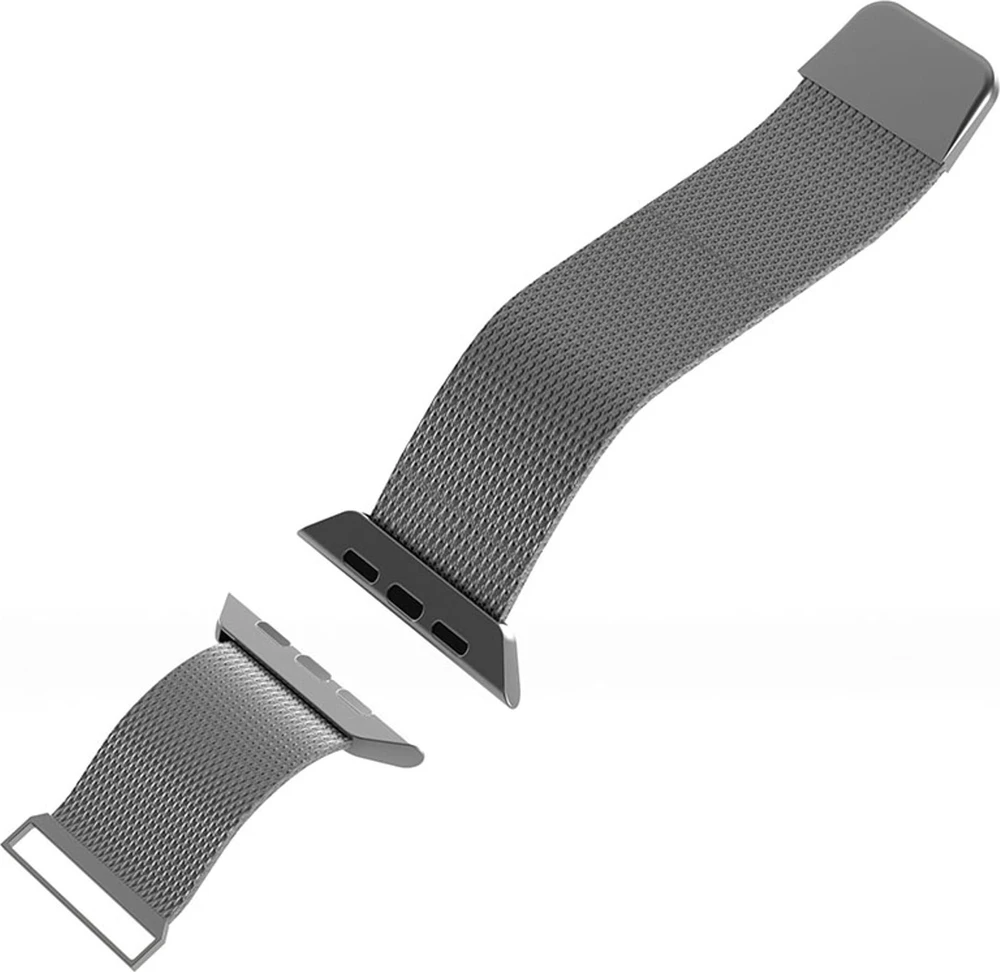 Puro ‘MILANESE’ apyrankė Apple Watch 42-44-45-49m, argento