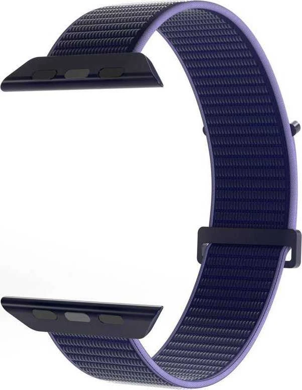 Puro ”SPORT” nylon apyrankė Apple Watch 42-44-45-49mm, mėlynos spalvos