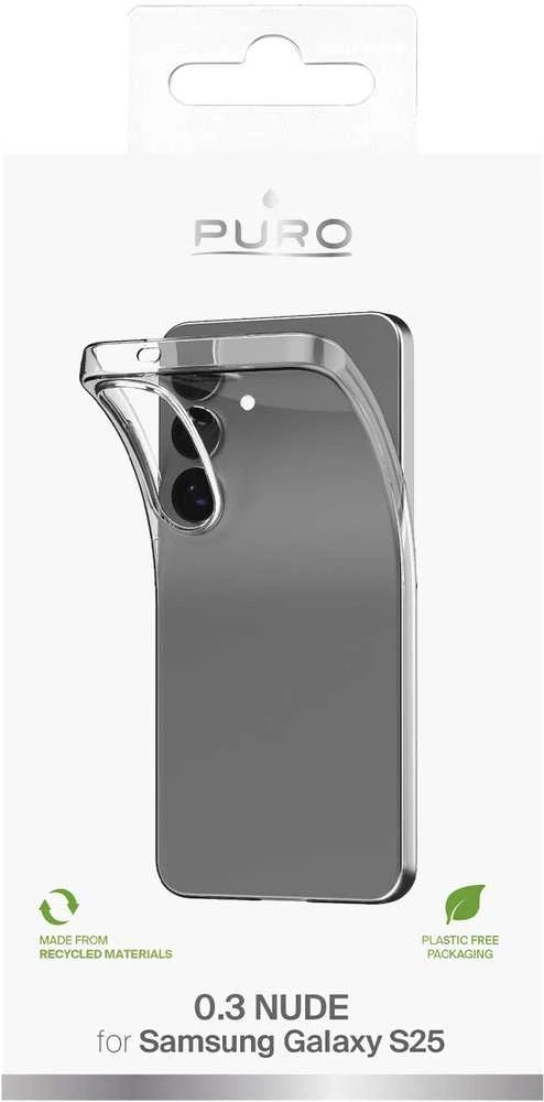 Silicone Puro 03 Nude Samsung Galaxy S25 – dėklas telefonui skaidrus
