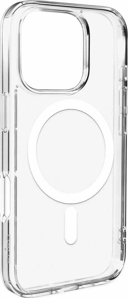 Silikoninis Puro Lite Mag MagSafe Apple iPhone 16 Pro – dėklas telefonui skaidrus