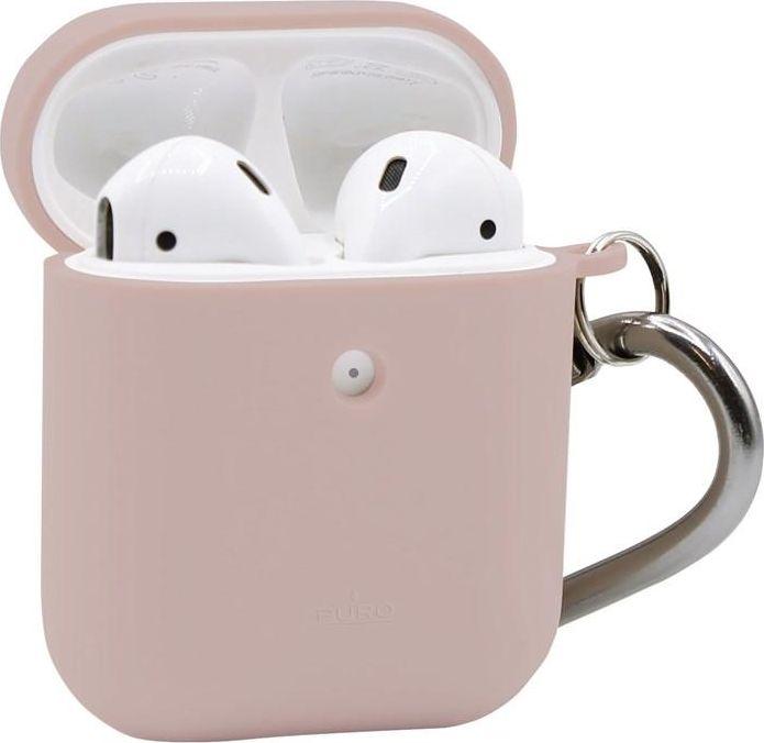 PURO Žalias Compostable Eco-Friendly Cover - ekologiczne etui Apple AirPods  1\u00262 smėlio róż | Varle.lt