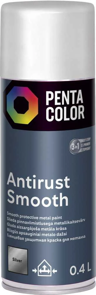 Pentacolor sidabriniai metalo dažai 400ml