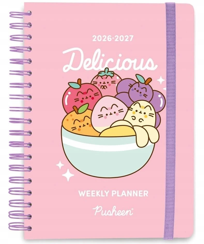 Grupo Erik akademinis dienoraštis Pusheen 2026–2027, vienas puslapis dienai, AEEDPML2603