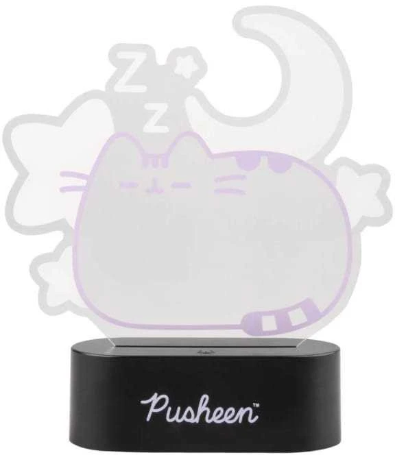 Pusheen - LED naktinė lempa iš „Dreams“ kolekcijos (19,5 x 17 cm)
