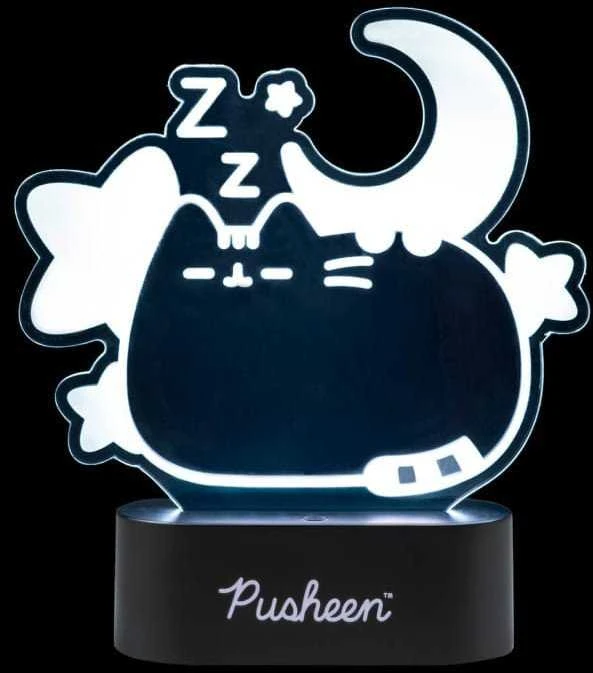 Pusheen - LED naktinė lempa iš „Dreams“ kolekcijos (19,5 x 17 cm)