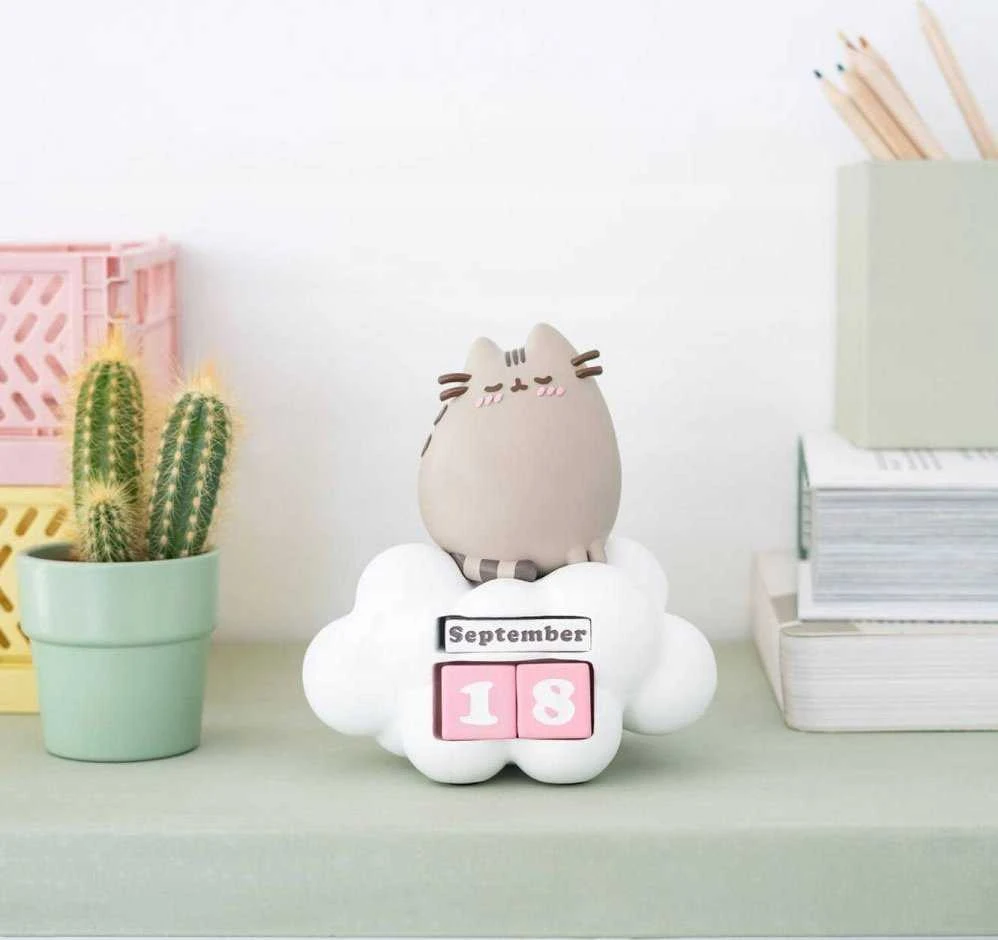 Pusheen – amžinasis 3D kalendorius iš „Purrfect Love“ kolekcijos
