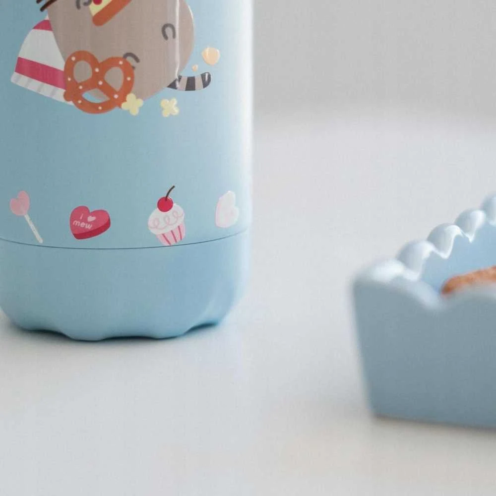 Pusheen - nerūdijančio plieno termo butelis iš „Purrfect Love“ kolekcijos, 260 ml