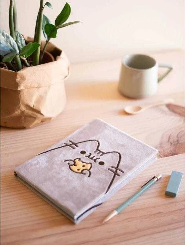 Pusheen Foodie Collection A5 pliušinė užrašų knygutė
