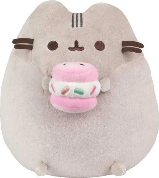 Pusheen - Pliušinis pliušinis žaislas su ledų sumuštiniu 24 cm