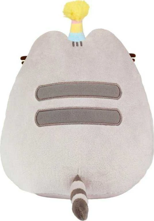 Pusheen - Pluszowa maskotka w czapeczce urodzinowej i tortem 24 cm