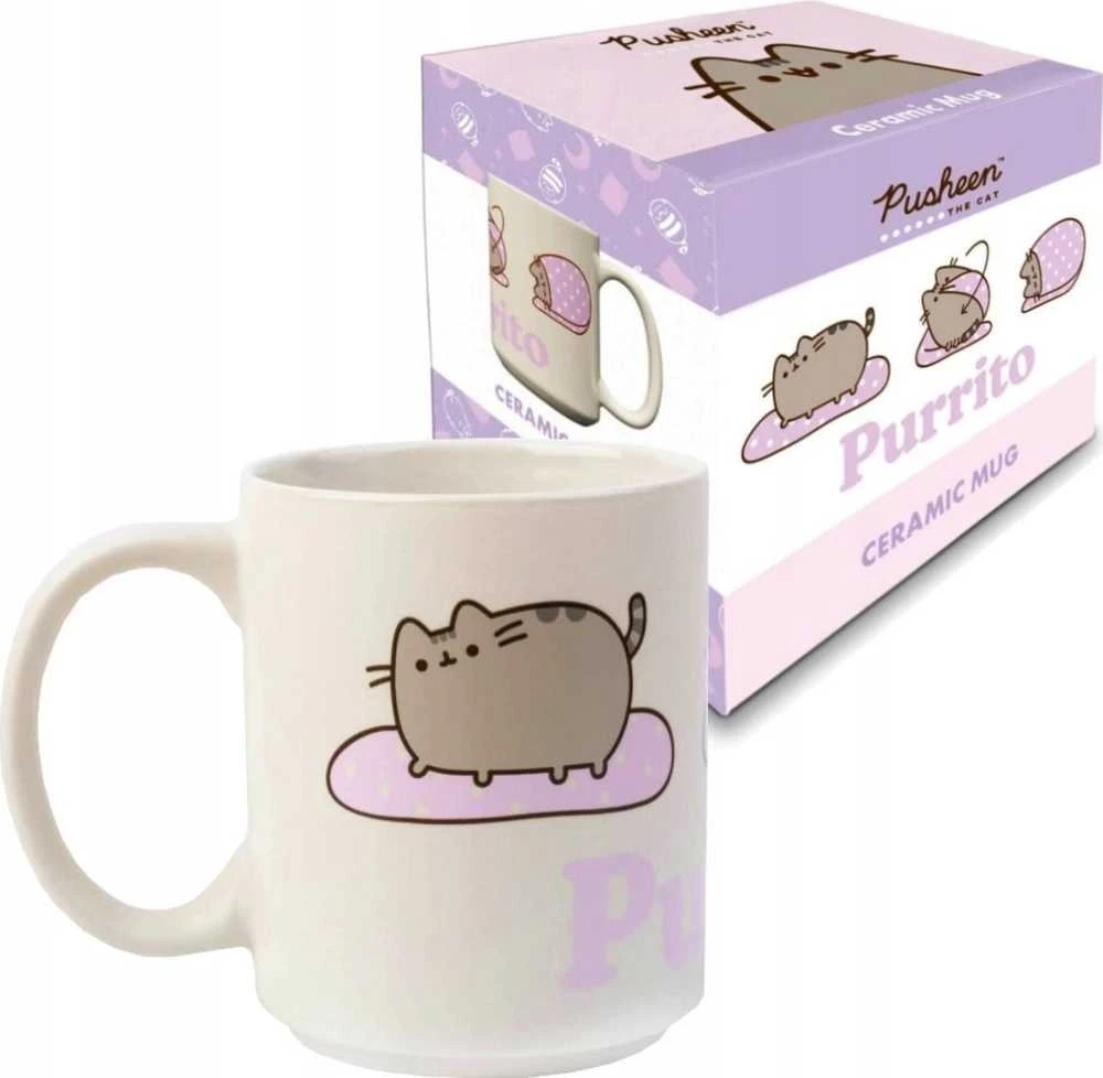 Pusheen - Keraminis puodelis 350 ml Purrito