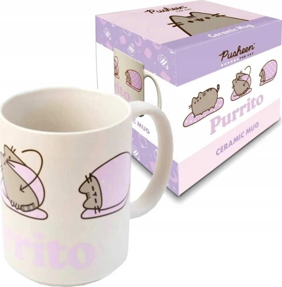 Pusheen - Keraminis puodelis 350 ml Purrito