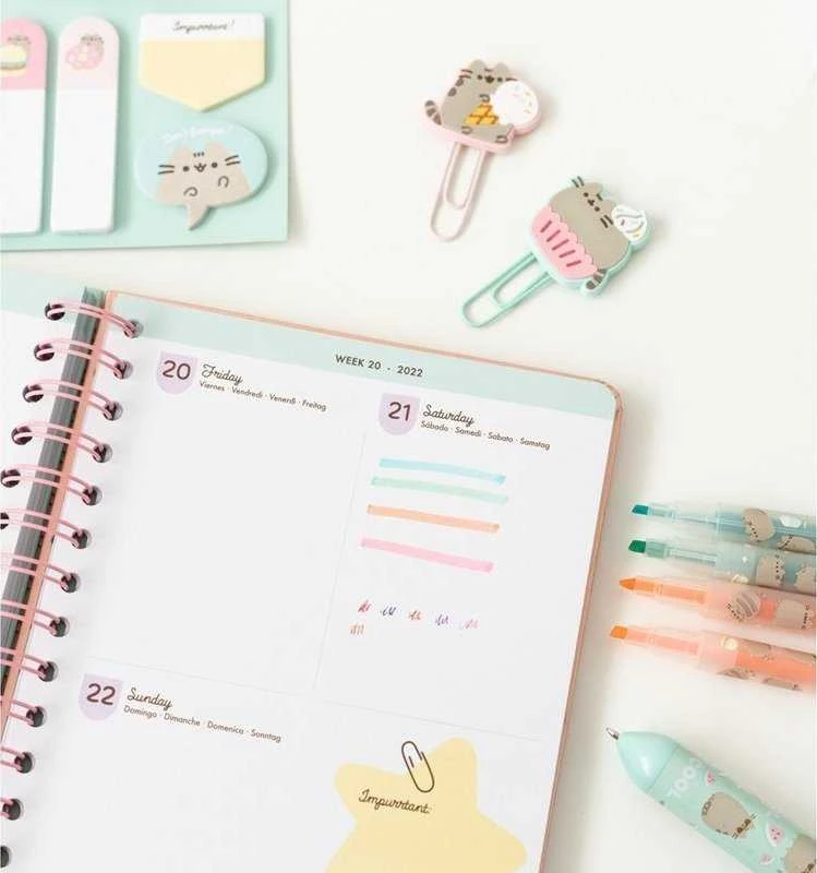 Pusheen Foodie Collection kanceliarinis rinkinys