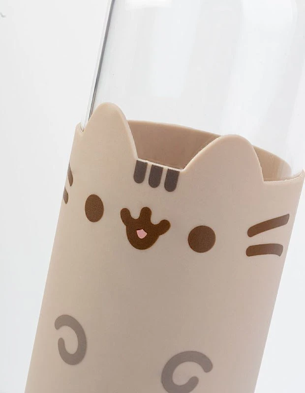 Pusheen stiklinė gertuvė