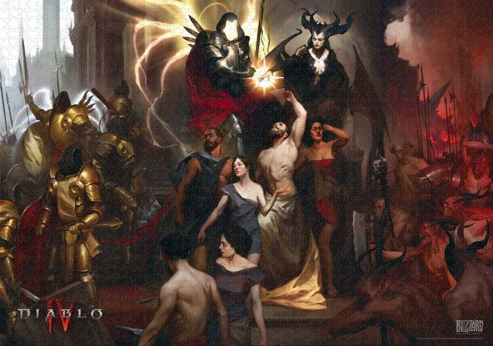 Cenega Dėlionė „Good Loot Gaming“ – Diablo IV: Nefalemo gimimas, 1000 vnt.