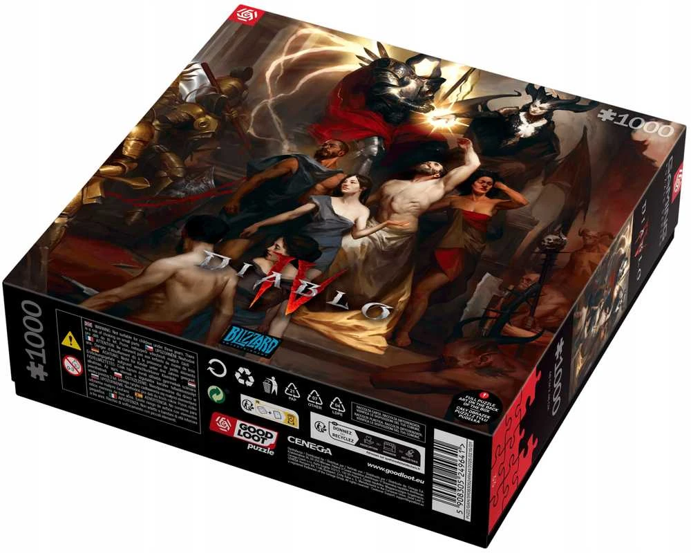Cenega Dėlionė „Good Loot Gaming“ – Diablo IV: Nefalemo gimimas, 1000 vnt.