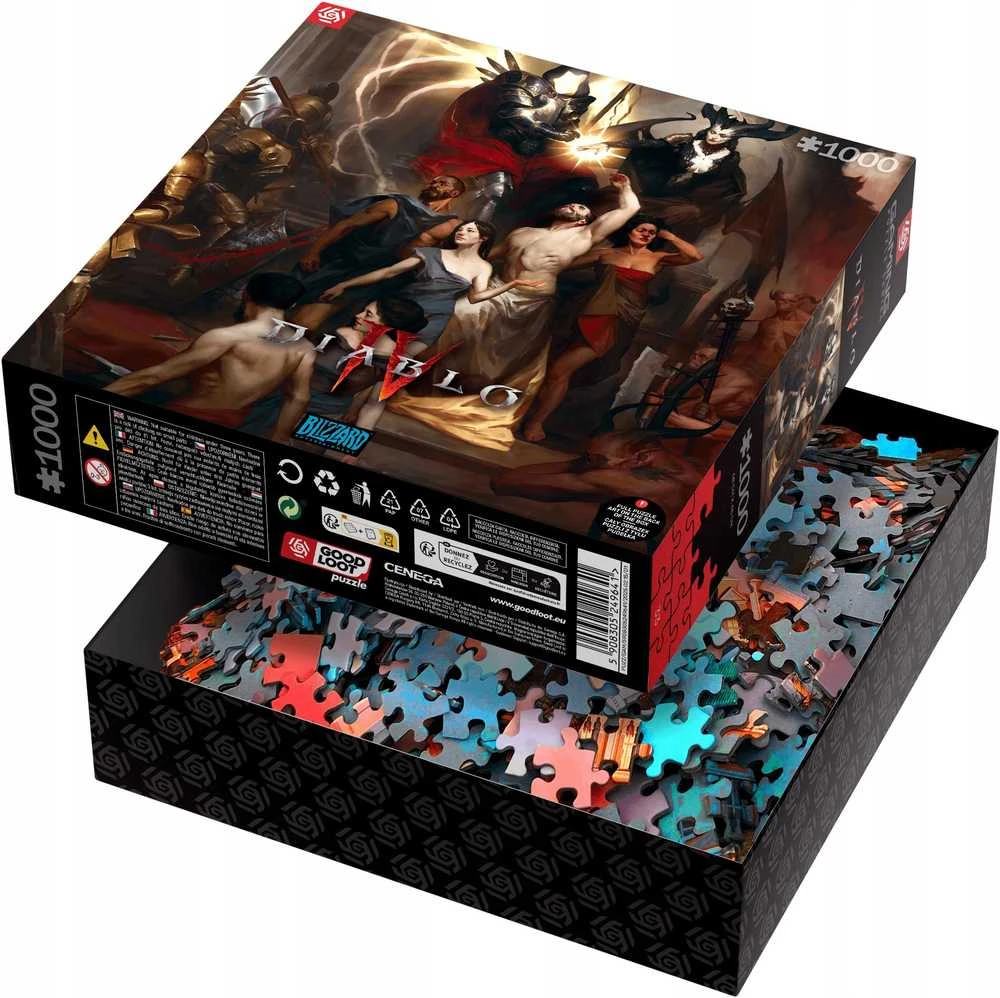 Cenega Dėlionė „Good Loot Gaming“ – Diablo IV: Nefalemo gimimas, 1000 vnt.