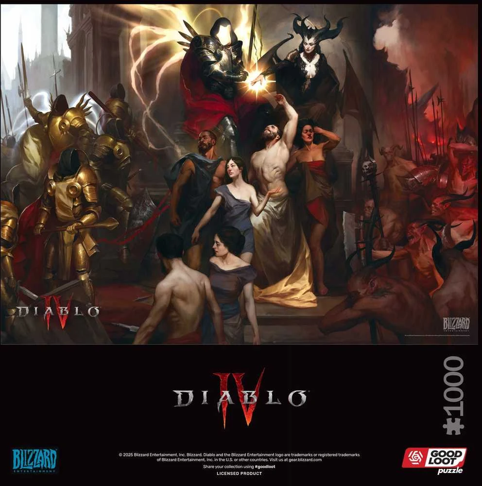 Cenega Dėlionė „Good Loot Gaming“ – Diablo IV: Nefalemo gimimas, 1000 vnt.