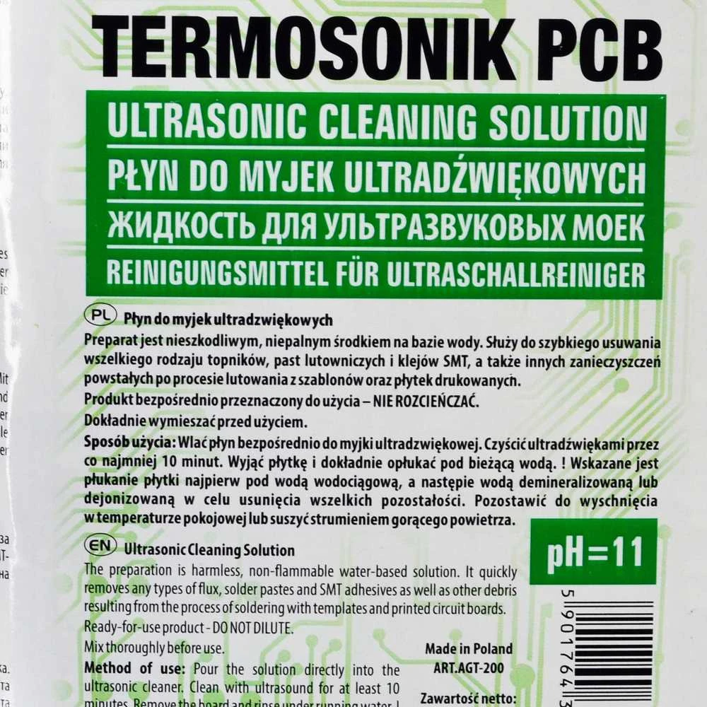 Ag Termopasty TermoPasty Termosonik PCB skystis ultragarsiniams valikliams - 1000ml