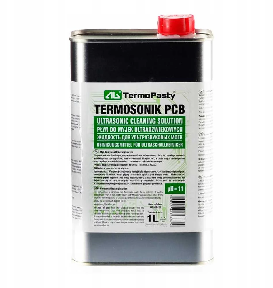 Ag Termopasty TermoPasty Termosonik PCB skystis ultragarsiniams valikliams - 1000ml