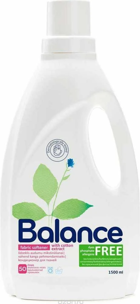 Skalbinių minkštiklis Balance Neutral, 1.5 l