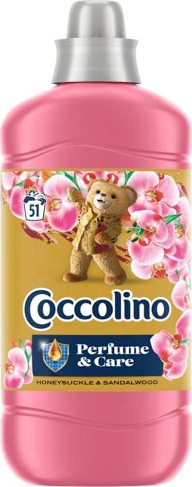 Skalbinių minkštiklis COCCOLINO Honeysuckle & Sandalwood, 1275 ml (51 plovimas) aprašymas - Prekės nuotrauka