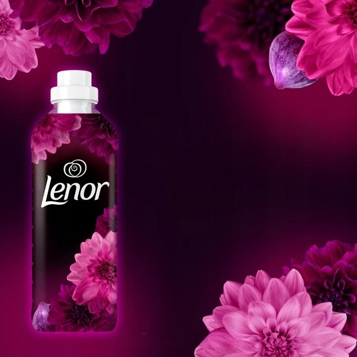 Skystas audinių minkštiklis Lenor Lotoso žiedas. 1,239 l