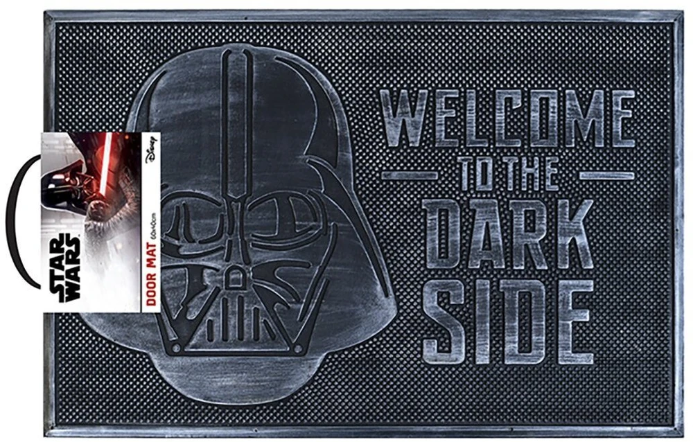 Pyramid Star Wars (Welcome to the Dark Side) guminis durų kilimėlis | 40x60cm