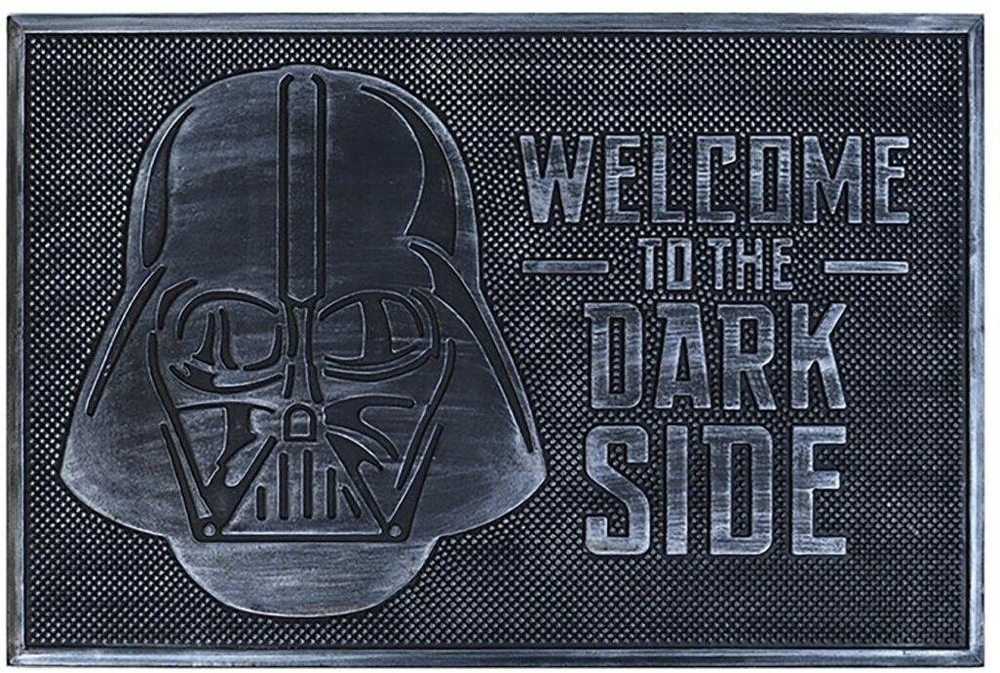 Pyramid Star Wars (Welcome to the Dark Side) guminis durų kilimėlis | 40x60cm