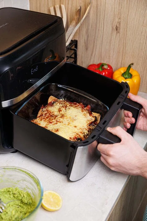 Oro keptuvė 1 l PYREX kvadratinė kepimo skarda