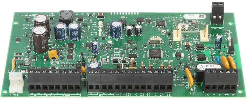 SIGNALIZACIJOS CENTRALĖS PLOKŠTĖ MG5050+-B6A PARADOX