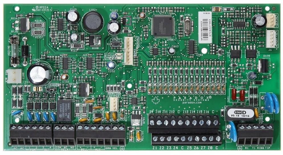 SIGNALIZACIJOS CENTRALĖS PLOKŠTĖ PARADOX SP-7000+ (SP7000)