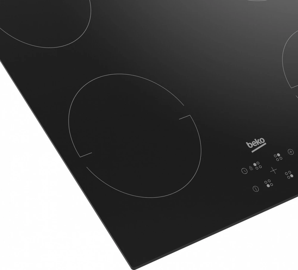 Kaitlentė - Beko HII64401QT 60 cm 4 Zonos Jutiklinis Valdymas Juoda